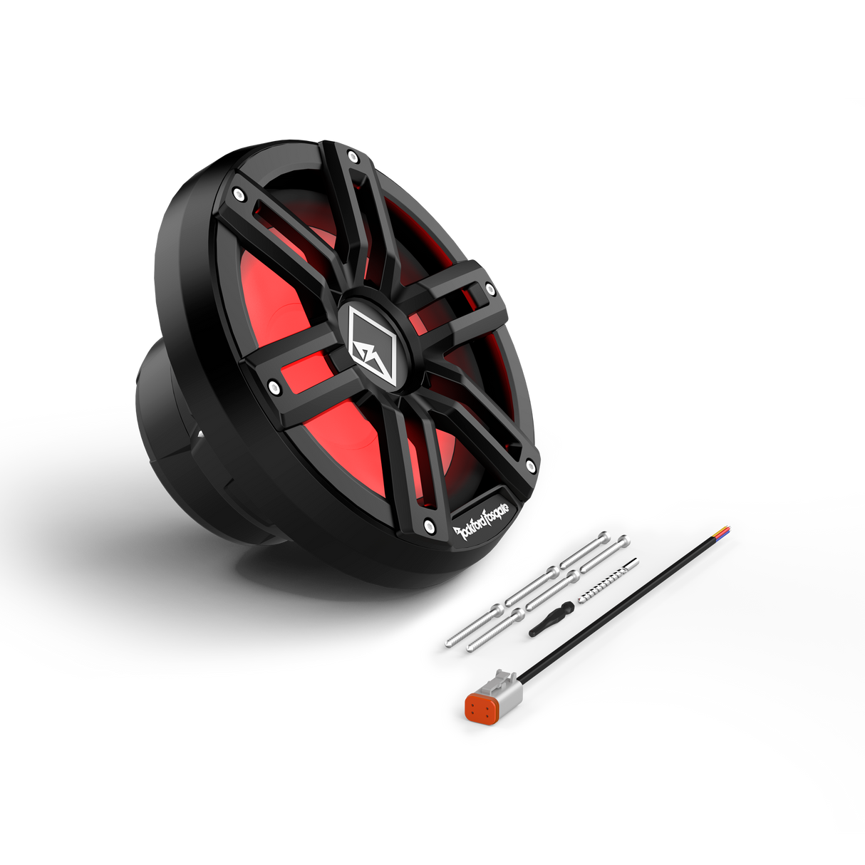 M2 10" DVC 4ohm Color Optix™ Infinite Baffle Marine Subwoofer - Black