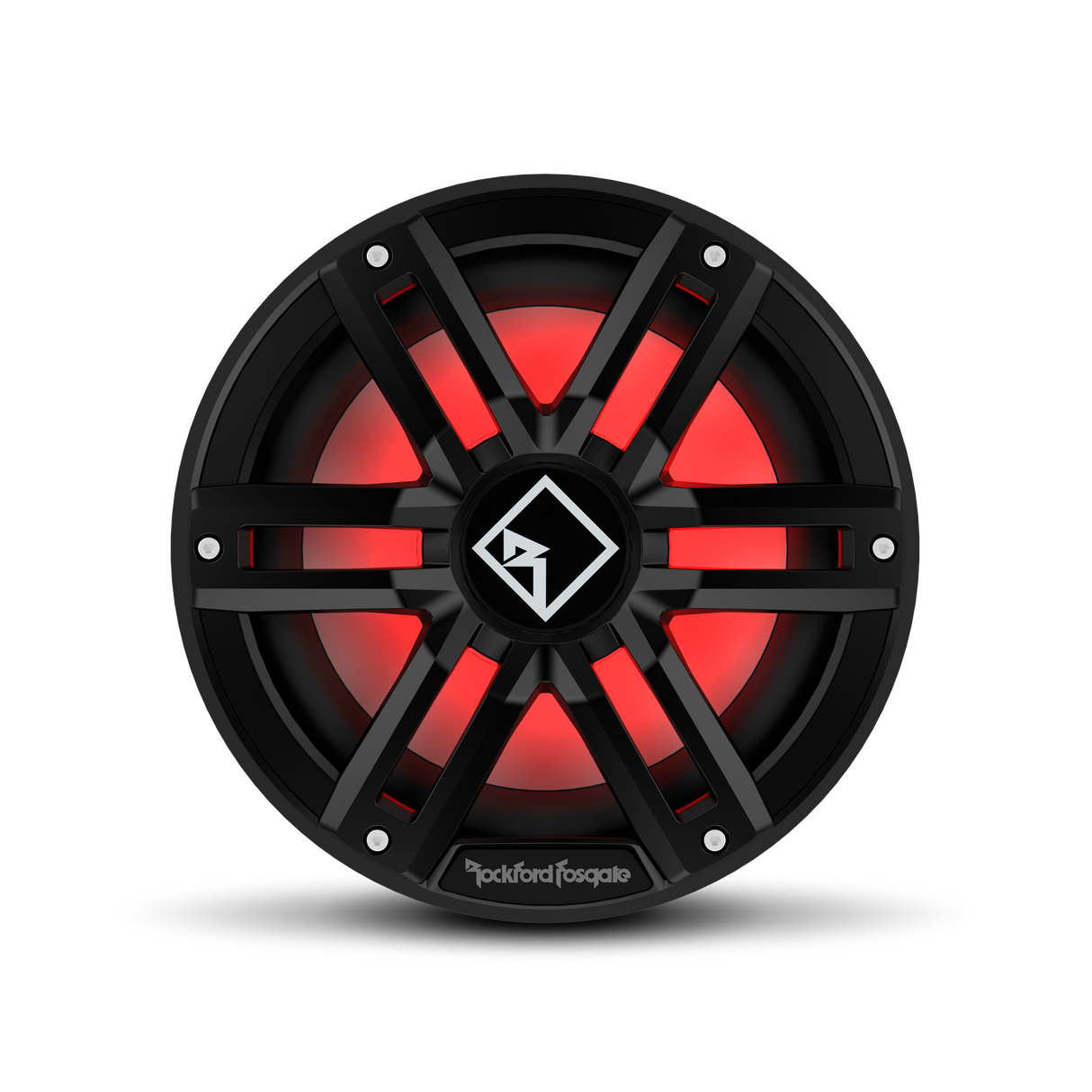 M2 10" DVC 4ohm Color Optix Sealed Enclosure Marine Subwoofer - Black