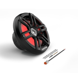 M2 12" DVC 4ohm Color Optix Sealed Enclosure Marine Subwoofer - Black