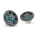 JL Audio M3-650X-S-Gm 6.5" 225W Marine Coaxial Speakers (Pair) - Gunmetal Sport Grilles