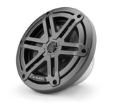 JL Audio M3-650X-S-Gm 6.5" 225W Marine Coaxial Speakers (Pair) - Gunmetal Sport Grilles