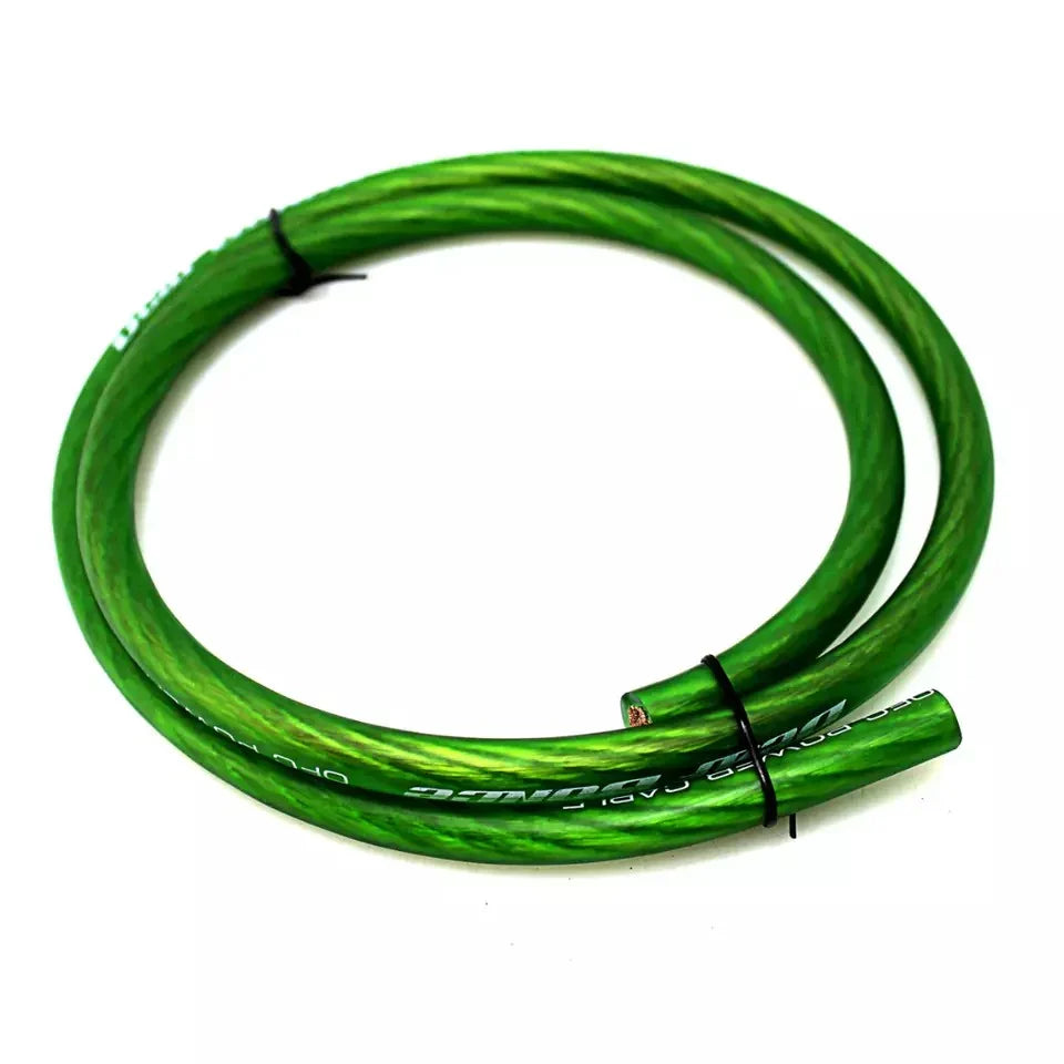 Deaf Bonce Machete MWK-42CU 4 Gauge OFC Amplifier Wiring Kit Deaf Bonce