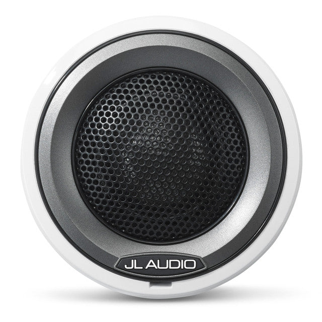 JL Audio M6-100CT-CS-GwGm 1" 150W Marine Component Tweeters - Gloss White Sports Grilles (Pair)