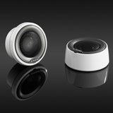 JL Audio M6-100CT-CS-GwGm 1" 150W Marine Component Tweeters - Gloss White Sports Grilles (Pair)