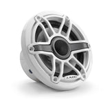 JL Audio M6-650X-S-GwGw 6.5" Marine Coaxial Speakers - Gloss White Sportes Grills (Pair)