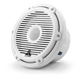 JL Audio M6-770X-C-3Gw 7.7" Marine Coaxial Speakers-Gloss White Sports Grills (Pair) JL Audio