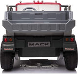 Mack Truck 2 Seater Children's Electric Car W/Mack Hood Ornament