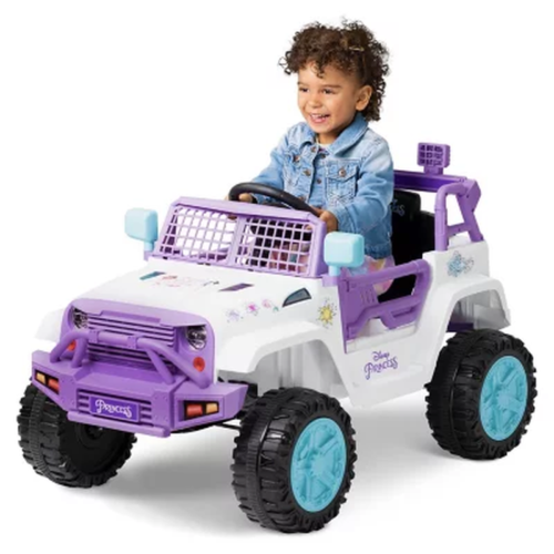 Magical Disney Princess 6-Volt Ride-On Car for Little Royalty