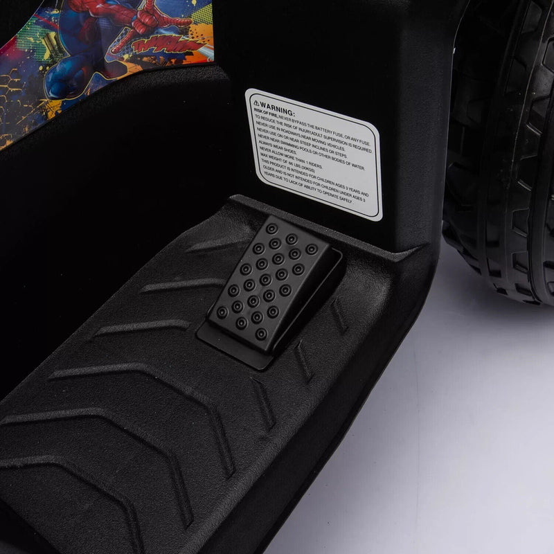 Marvel Spiderman 12V ATV Ride-On by Disney: The Perfect Gift for Young Superheroes!