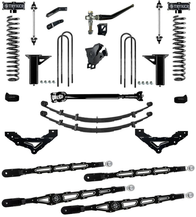 FORD 4-LINK LIFT KIT - LONG ARM F250 F350 F450 F550 - 1 Stryker Off Road Design