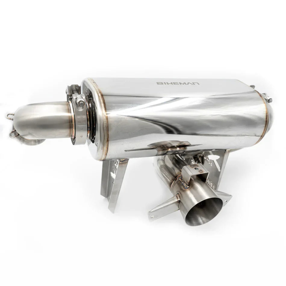 Slip on Maverick R Exhaust by Bikeman Performance