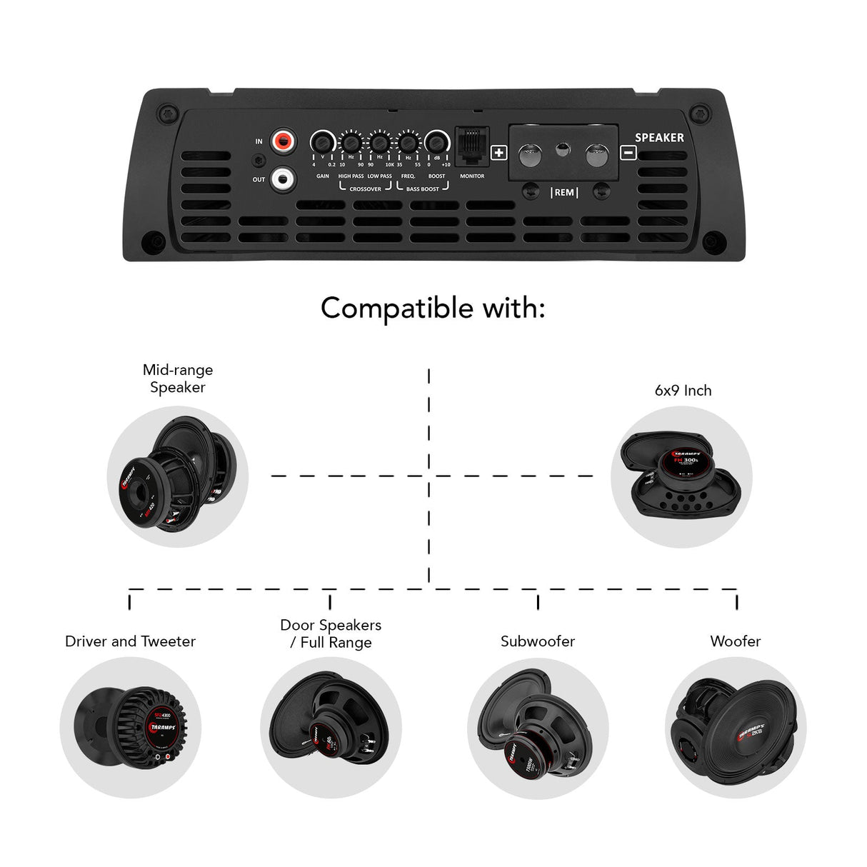 Taramps MD 8000.1 Car Audio Amplifier Taramps US