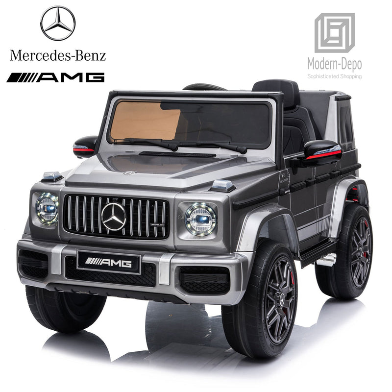 AMG G63 Licensed Ride On Car with Remote Control and Music - 12V SUV Toy by Mercedes Benz