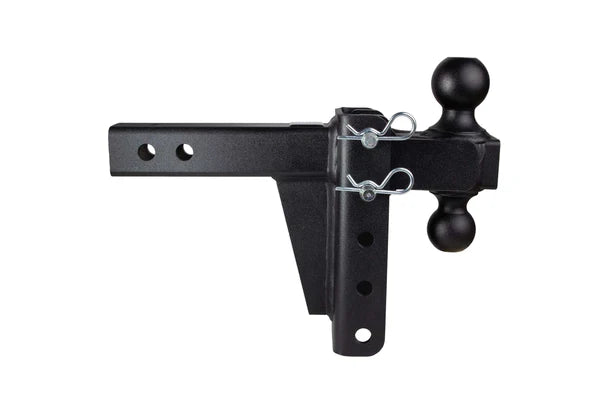 Bulletproof Medium Duty 4” Drop/Rise Hitch 2" Box Steel Shank