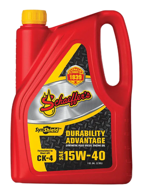 Schaeffers 0700-006 SynShield® Durability Advantage 15W-40 schaeffers