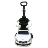 Mercedes 3 in 1 Push Car with Removable Stroller Bar - Open Box