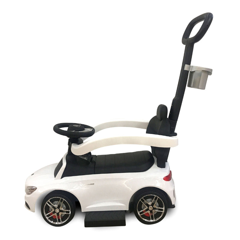 Mercedes 3 in 1 Push Car with Removable Stroller Bar - Open Box
