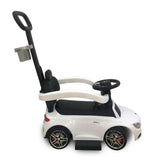 Mercedes 3 in 1 Push Car with Removable Stroller Bar - Open Box