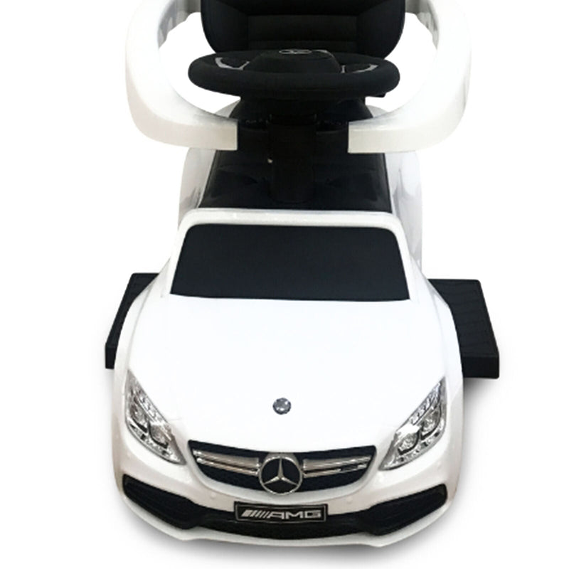 Mercedes 3 in 1 Push Car with Removable Stroller Bar - Open Box