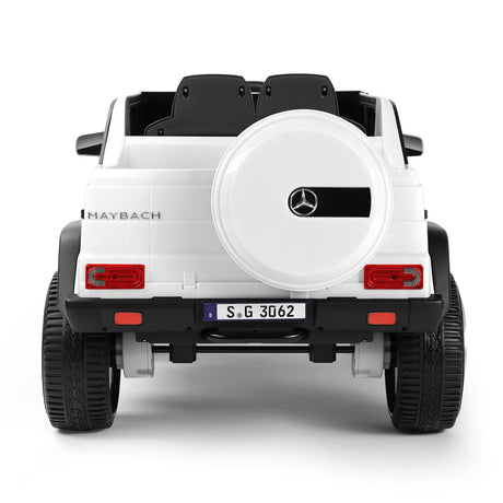 Mercedes-Benz 12V Kids Ride On Car with Music, LED Lights, Bluetooth, and Remote Control