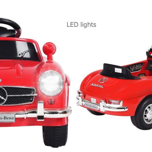Mercedes Benz 6V Battery Powered Kids Ride On Car with Parent Remote Control