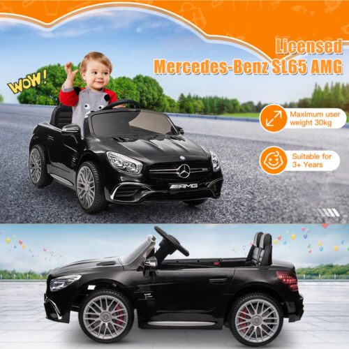 Mercedes Benz AMG SL65 12V Electric Kids Ride On Car with Remote Control - Officially Licensed