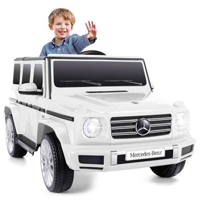 12V Licensed Mercedes-Benz G500 Electric Ride-On Car for Kids with Remote Control