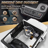 12V Licensed Mercedes-Benz G500 Electric Ride-On Car for Kids with Remote Control