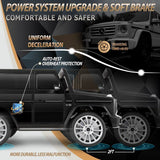 Mercedes-Benz Licensed G500 Electric Ride-On Toy Car with Remote Control and LED Lights for Kids