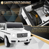 Mercedes-Benz G500 4WD Kids Ride-On Car with Remote Control - Officially Licensed 12V Model