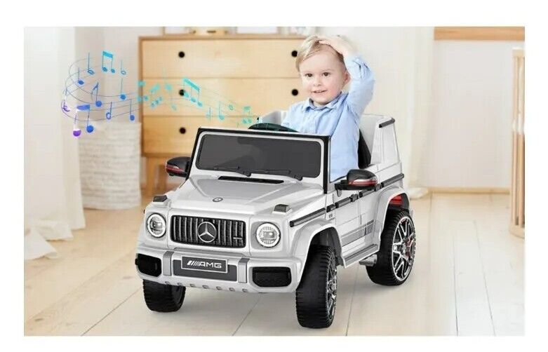Mercedes-Benz G63 Licensed Ride-On Car with Remote Control and LED Headlights - 12V Power for Endless Fun!