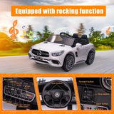Mercedes-Benz GLA45 Electric Ride-On Car for Kids - White