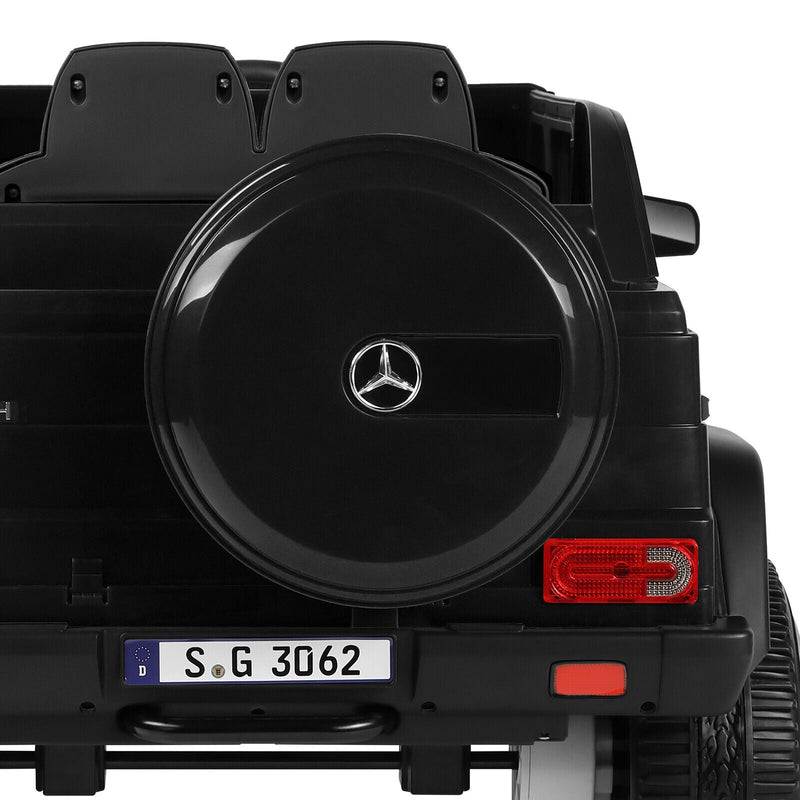 Mercedes-Benz Kids Ride-On Car with 3 Speeds, LED Lights, Music, and Remote Control - 12V Battery Powered