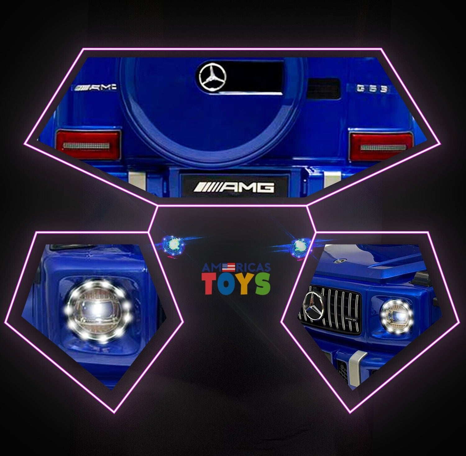 Mercedes-Benz Licensed 12V Ride-On Truck for Kids with Remote Control - Available in Multiple Colors