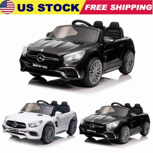 Mercedes-Benz Licensed Kids Electric Ride On Car with Remote Control and Battery