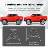 Mercedes Benz Licensed X Class RC 12V Ride On Car for Kids with Trunk - Red