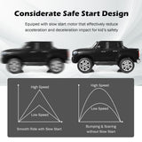 Mercedes Benz Licensed X Class RC 2-Seater 12V Kids Ride On Car with Trunk in Black