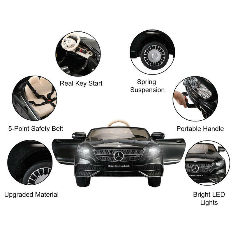 Mercedes Benz Maybach 12V Kids Ride On Car with Remote Control