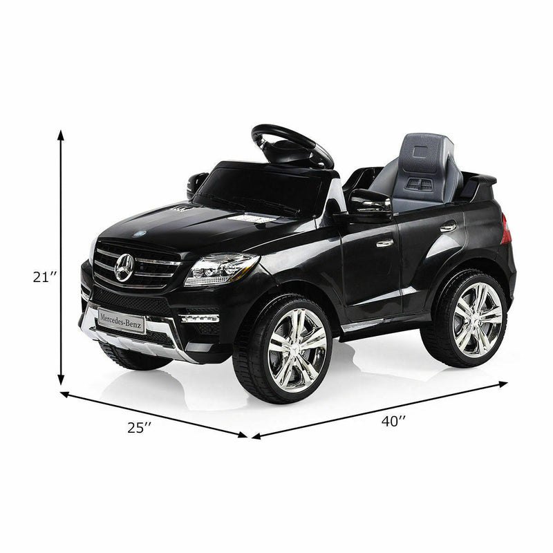 Mercedes Benz ML350 6V Licensed Ride On Car with MP3 and Remote Control for Kids