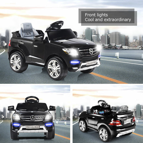 Mercedes Benz ML350 6V Licensed Ride On Car with MP3 and Remote Control for Kids
