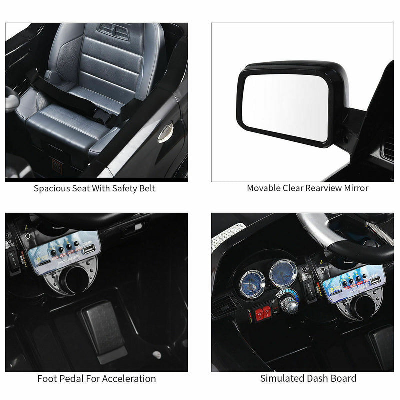 Mercedes Benz ML350 6V Licensed Ride On Car with MP3 and Remote Control for Kids