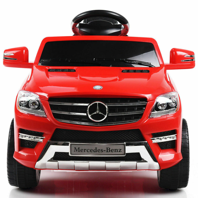 Mercedes Benz ML350 Licensed Electric Ride On Car for Kids with MP3 and Remote Control - Red