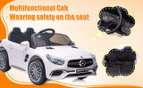 Mercedes-Benz Licensed 12V Electric Ride-On Car for Kids with Remote Control and MP3 Compatibility