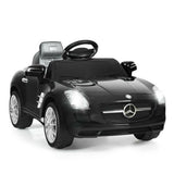 Mercedes Benz SLS Kids Ride On Car with 2.4G Remote Control in Black