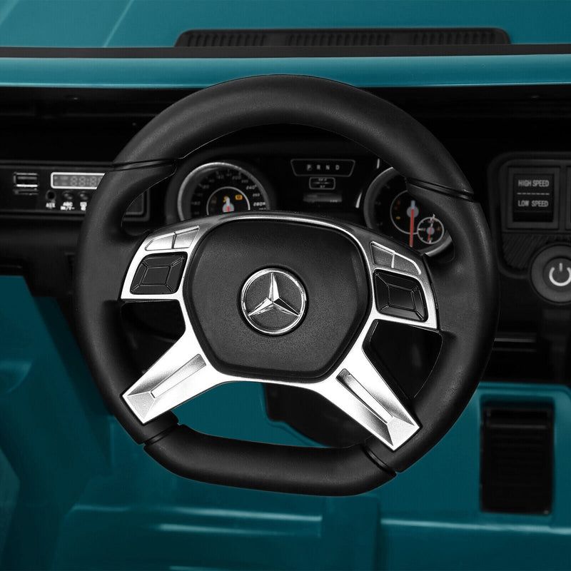 12V Electric Mercedes-Benz Kids Ride On Car with Remote Control, Lights, and Music