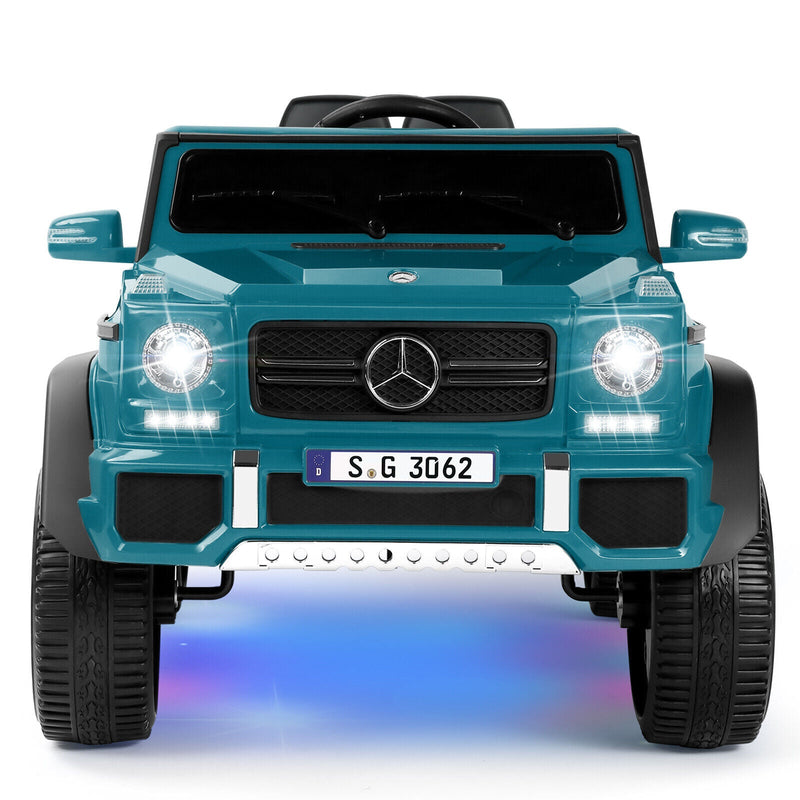 12V Electric Mercedes-Benz Kids Ride On Car with Remote Control, Lights, and Music