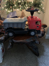 Mercedes Dump Truck Ride-On Toy for Toddlers