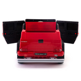 Mercedes G Wagon Ride On Car with Music, Rubber Wheels, LED Lights, and Remote Control