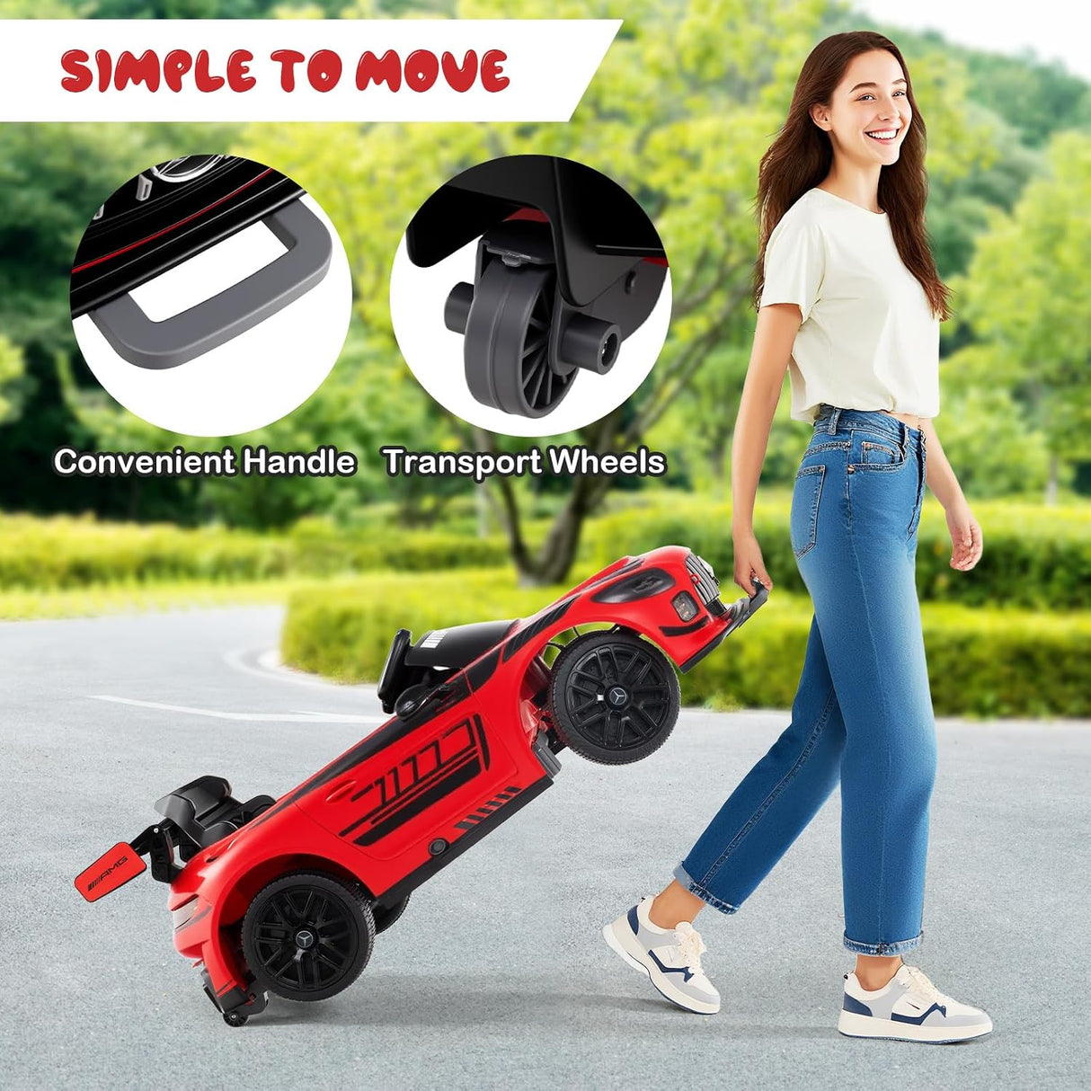 12V Mercedes Benz Electric Car for Kids with 2.4G Remote Control MagicCars