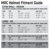 MRC Grudge Open Face Helmet - UTV Play Helmet